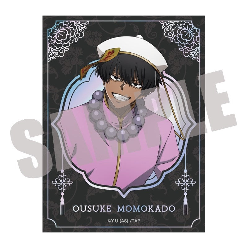 『桃源暗鬼』オーロラダイカットステッカー 桃角桜介 JIANGSHI ver.