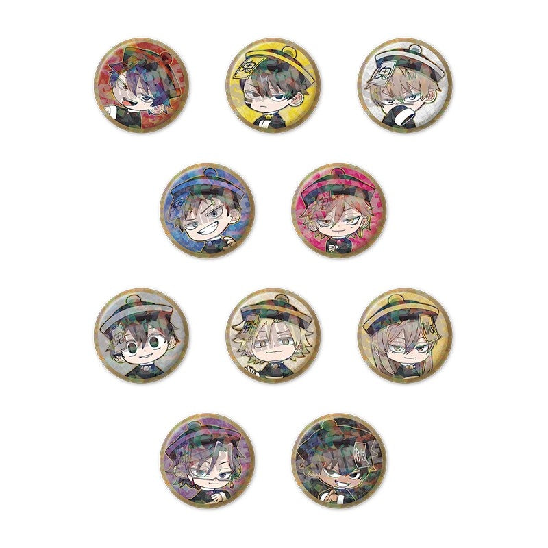 『桃源暗鬼』トレーディングホログラム缶バッジ JIANGSHI MINI ver.(全10種)【BOXJAN】