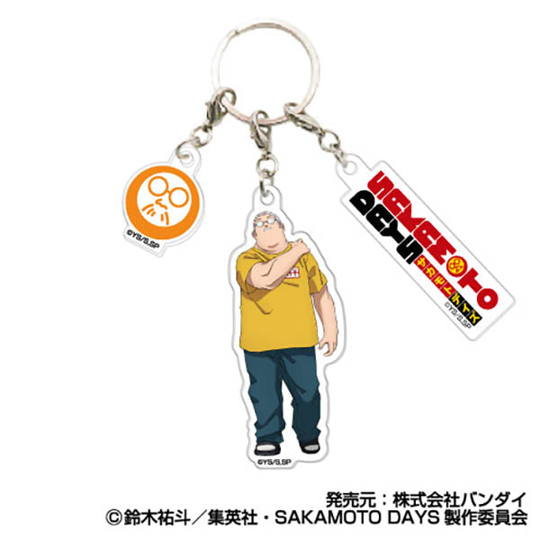 SAKAMOTO DAYS』3連アクリルキーホルダー 01 坂本太郎 A – Anime Store JP