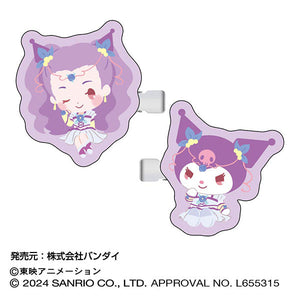 『Yes!プリキュア5GoGo!×サンリオキャラクターズ』ヘアクリップ 06 ミルキィローズ×クロミ