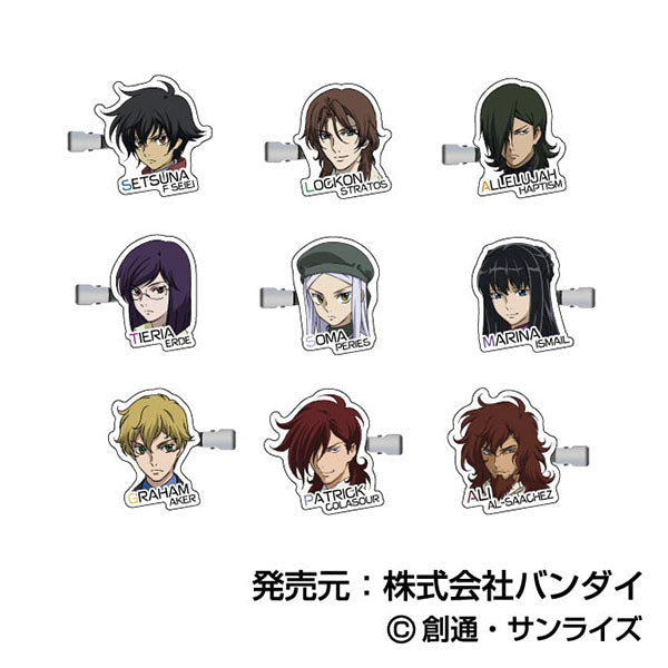 『機動戦士ガンダム00』コレクションヘアクリップ【BOX】