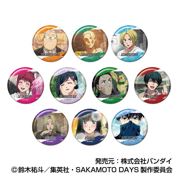 『SAKAMOTO DAYS』メモリーキラッとCANバッジ Vol.1【BOX】