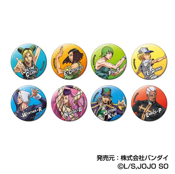 『ジョジョの奇妙な冒険 ストーンオーシャン』グリッターCANバッジ【BOX】