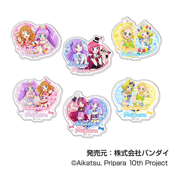 『アイカツ!×プリパラ』アクリルステッカー【BOX】