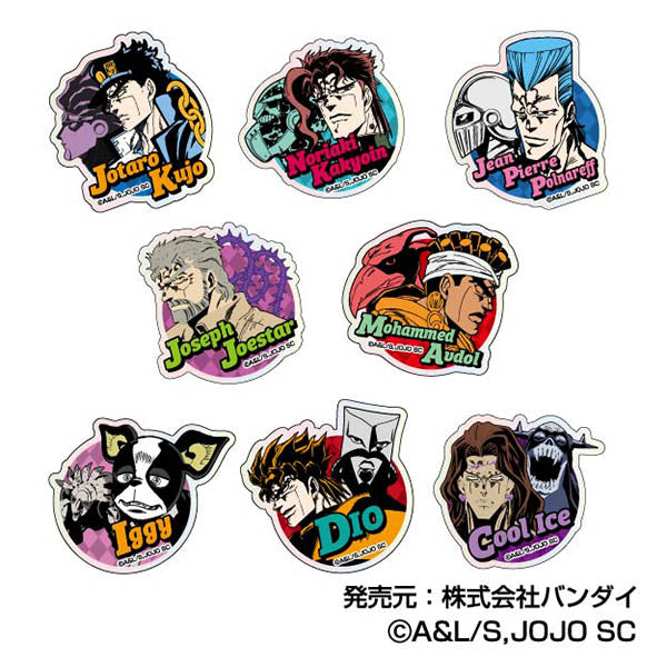 『ジョジョの奇妙な冒険 スターダストクルセイダース』キラッとデバイスステッカー【BOX】