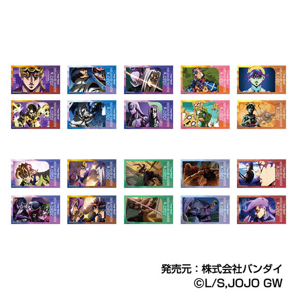 『ジョジョの奇妙な冒険 黄金の風』メモリーカットステッカー【BOX】