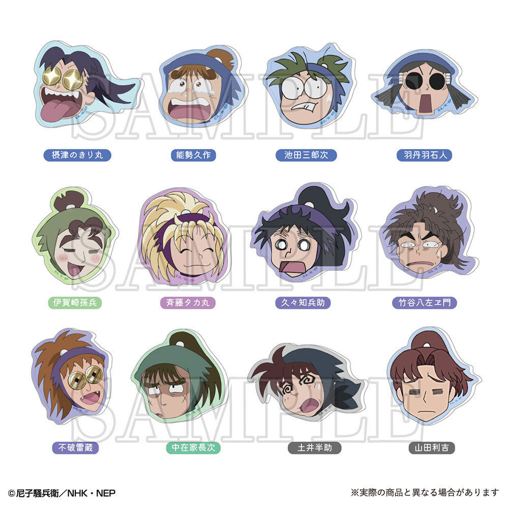 『忍たま乱太郎』トレーディングアクリルマグネット-みんなであっぷっぷの段- そのに!【BOX】