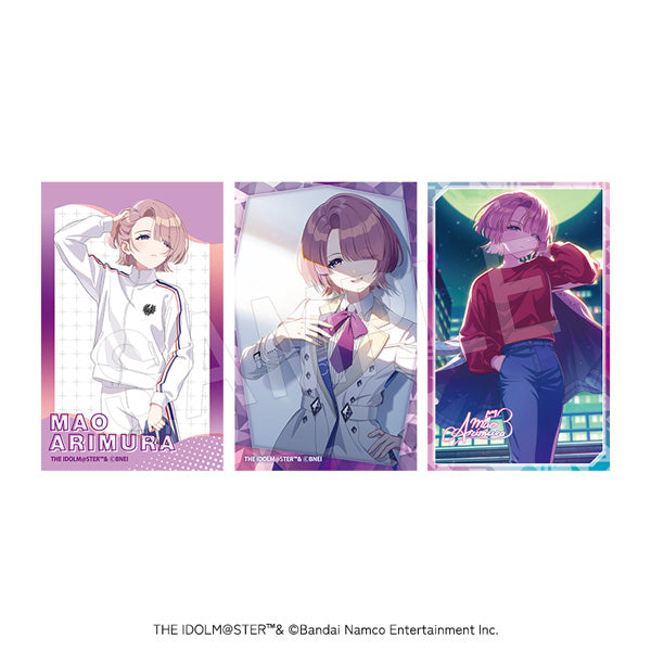 『学園アイドルマスター』ハードブロマイド(3枚セット) 有村麻央