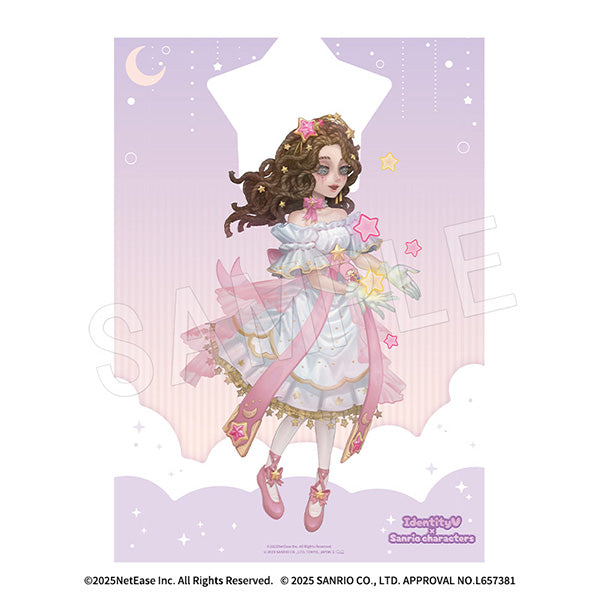 『IdentityV 第五人格×サンリオキャラクターズ』オーロラポスター 「心理学者」×リトルツインスターズ(ララ)