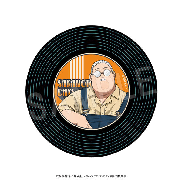 『SAKAMOTO DAYS』まわる!レコード風マグネット デニムVer. 坂本太郎
