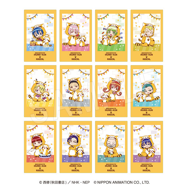 『魔入りました!入間くん』魔入りました!入間くん×ラスカル ポラショットコレクション ラスカルコラボVer.【BOX】