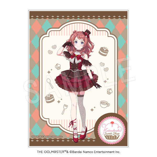 『学園アイドルマスター』メニューブック風ホロアクリルアートパネル スイーツVer. 花海咲季