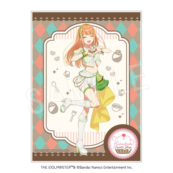 『学園アイドルマスター』メニューブック風ホロアクリルアートパネル スイーツVer. 紫雲清夏