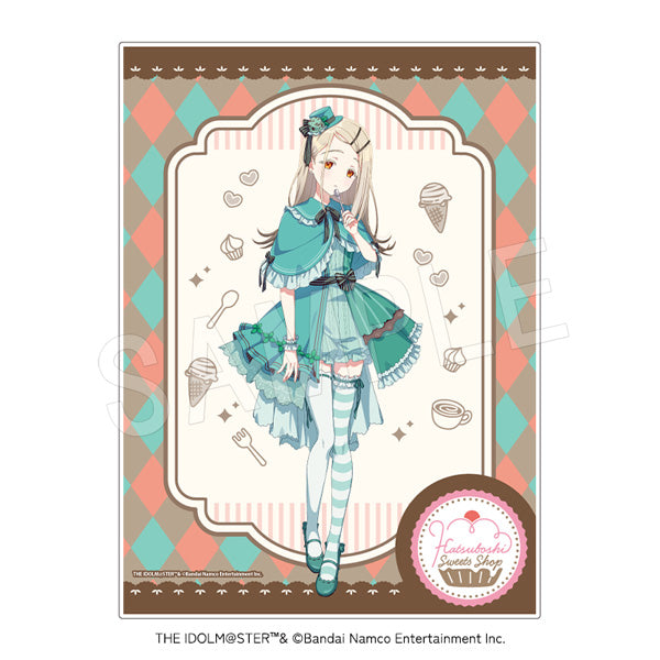 『学園アイドルマスター』メニューブック風ホロアクリルアートパネル スイーツVer. 篠澤広