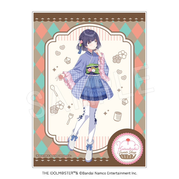 『学園アイドルマスター』メニューブック風ホロアクリルアートパネル スイーツVer. 秦谷美鈴
