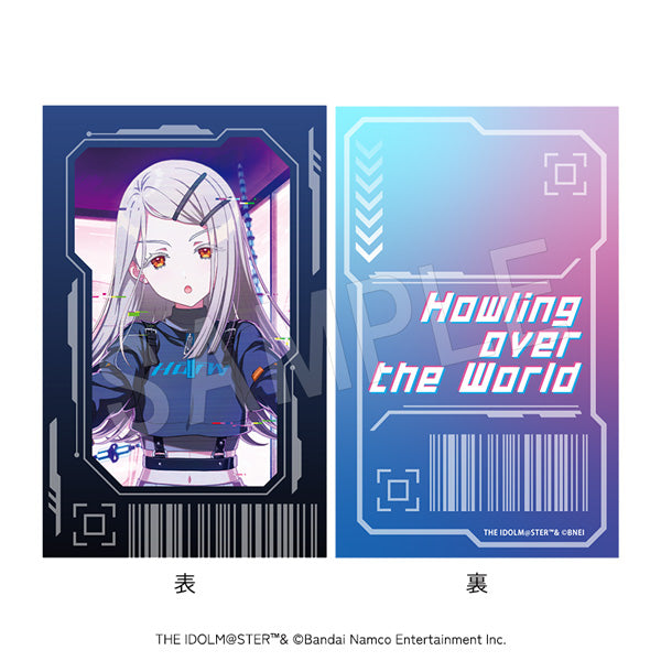 『学園アイドルマスター』Howling over the World カードキー風プラブロマイド 篠澤広
