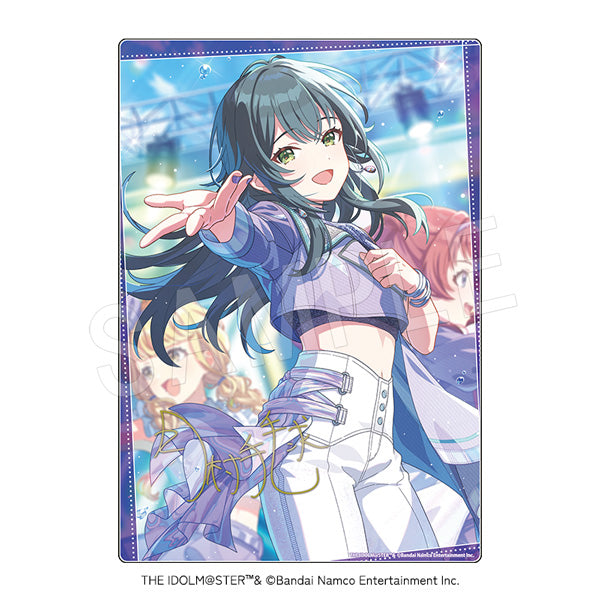 『学園アイドルマスター』サイン入りアクリルアートパネル 雨上がりのアイリスVer. 月村手毬