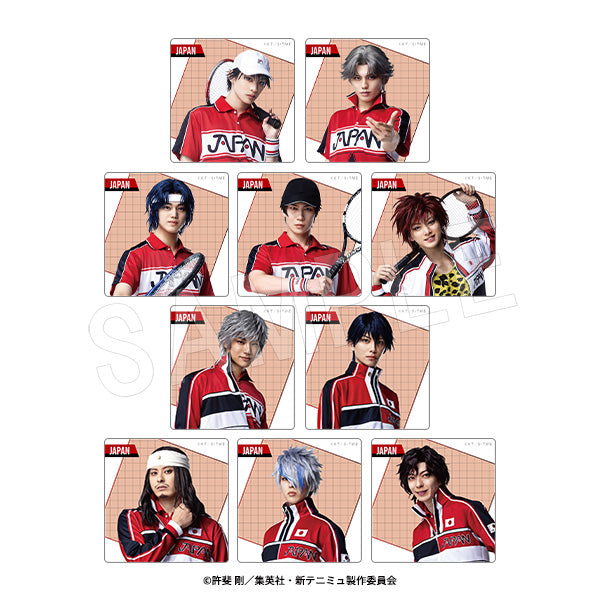 『ミュージカル 新テニスの王子様 The Fifth Stage』トレーディングアクリルバッジ 日本【BOX】