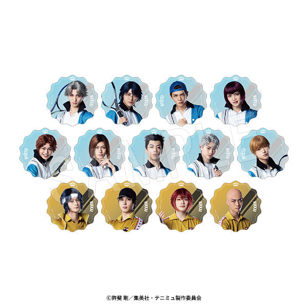 『ミュージカル テニスの王子様 4thシーズン』全国大会 青学(せいがく)vs氷帝 トレーディングアクリルバッジ 氷帝&立海【BOX】