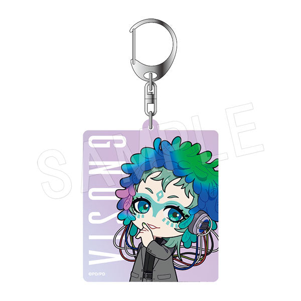 『グノーシア』オーロラアクリルキーホルダー 黒スーツVer. ラキオ