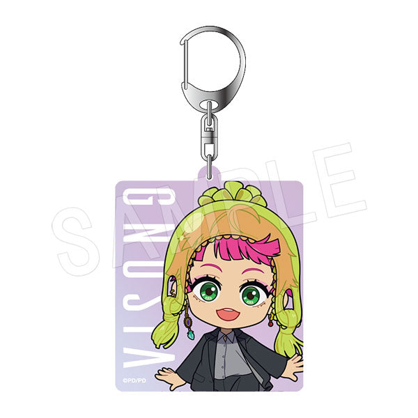 『グノーシア』オーロラアクリルキーホルダー 黒スーツVer. コメット