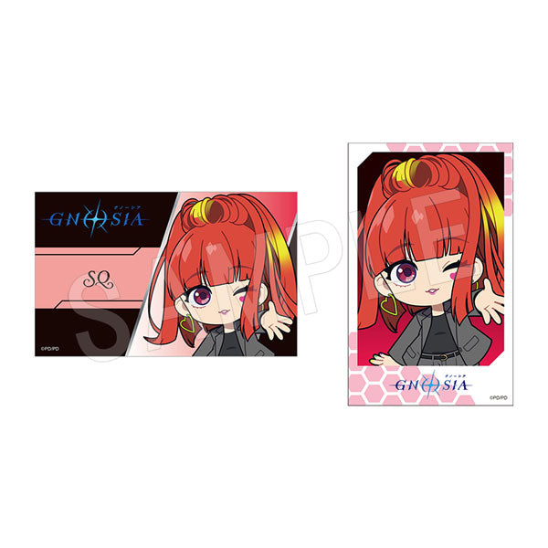 『グノーシア』イラストカード2枚セット 黒スーツVer. SQ