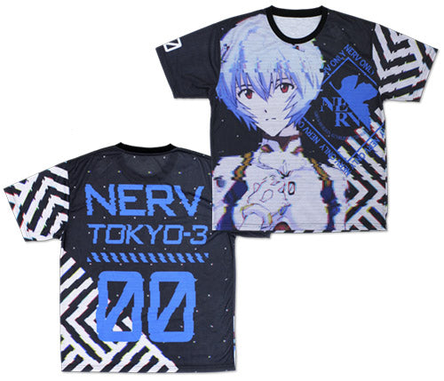 『EVANGELION エヴァンゲリオン』綾波レイ 両面フルグラフィックTシャツ【202407再販】