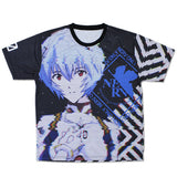 『EVANGELION エヴァンゲリオン』綾波レイ 両面フルグラフィックTシャツ【202407再販】