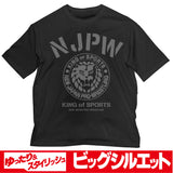 『新日本プロレスリング』ライオンマーク ビッグシルエットTシャツ【202408再販】