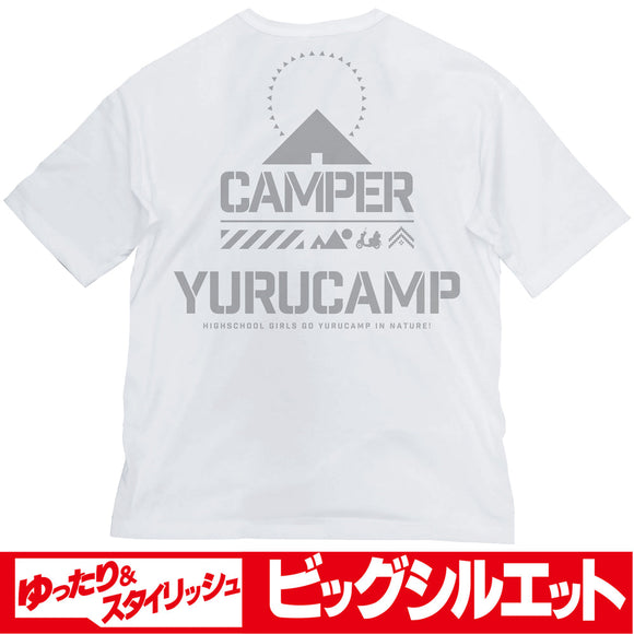 『ゆるキャン△』ゆるキャン△ ビッグシルエットTシャツ Ver.2.0【202408再販】