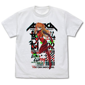 『EVANGELION エヴァンゲリオン』式波 アスカ ラングレー フルカラーTシャツ【202407再販】