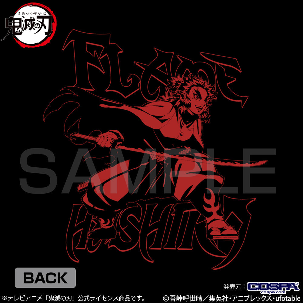 Ground Y×鬼滅の刃 ヨウジヤマモト 煉獄杏寿郎 パーカーシャツ 黒