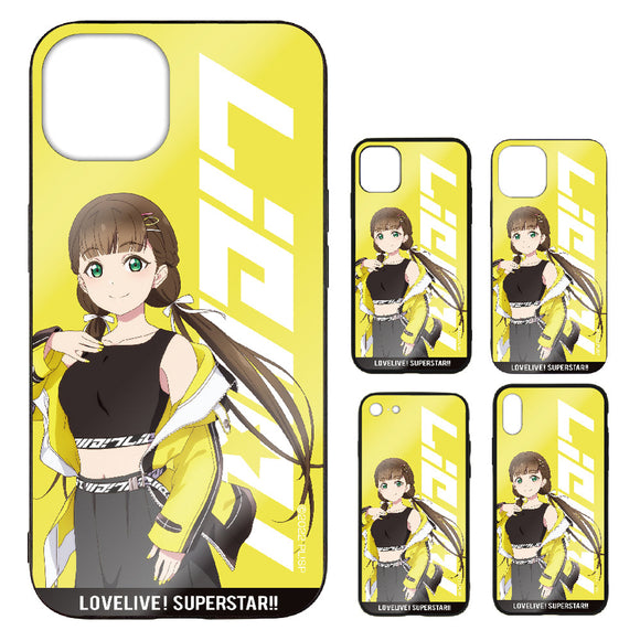 『ラブライブ!スーパースター!!』描き下ろし 桜小路 きな子 強化ガラスiPhoneケース【202407再販】