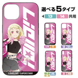 『ラブライブ!スーパースター!!』描き下ろし 鬼塚 夏美 強化ガラスiPhoneケース【202407再販】