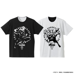 『呪術廻戦』虎杖 悠仁 / 宿儺 リバーシブルTシャツ/BLACK×WHITE-M【202407再販】