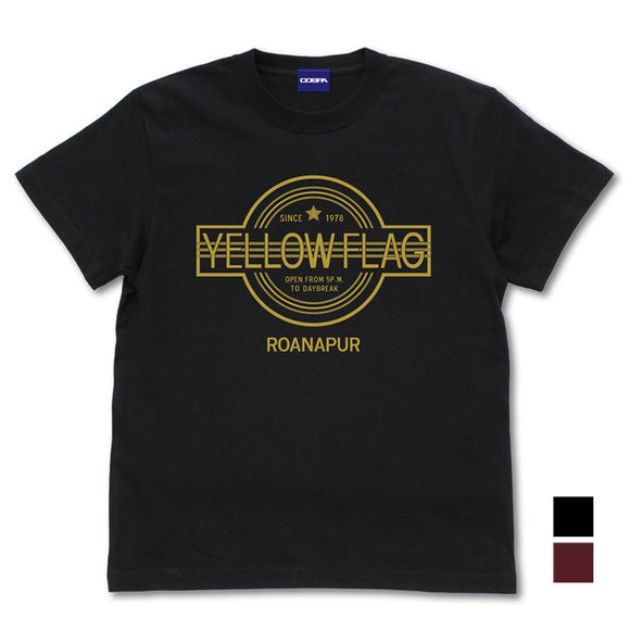 『BLACK LAGOON ブラック・ラグーン』イエローフラッグ Tシャツ【202407再販】