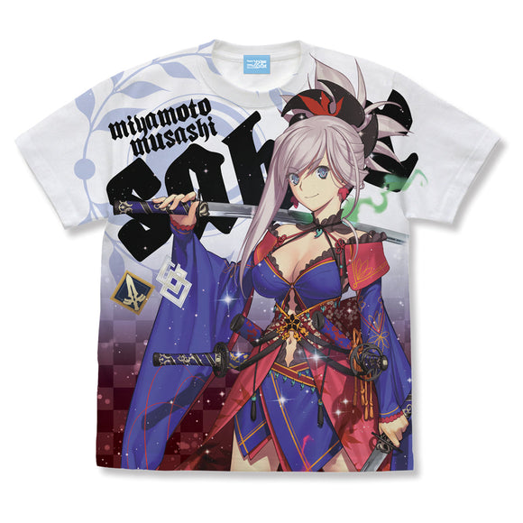 『Fate/Grand Order』セイバー/宮本武蔵 フルグラフィックTシャツ【202407再販】