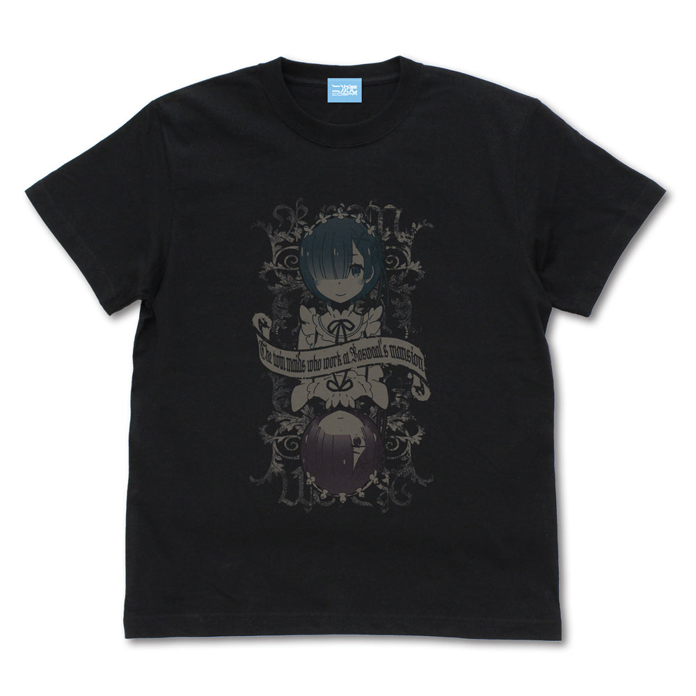 『Re:ゼロから始める異世界生活』ラム&レム Tシャツ Ver.2.0【202407再販】