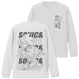 『ソニック・ザ・ヘッジホッグ』SONIC&SHADOW 袖ロングスリーブTシャツ【202408再販】