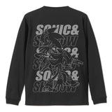 『ソニック・ザ・ヘッジホッグ』SONIC&SHADOW 袖ロングスリーブTシャツ【202408再販】