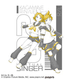 『鏡音リン・レン』Tシャツ えー助 Ver.【202407再販】