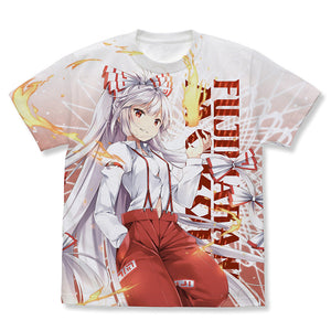 『東方Project』藤原妹紅 フルグラフィックTシャツ なつめえりver./WHITE