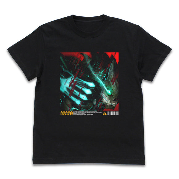 『怪獣８号』怪獣8号 フルカラーTシャツ/BLACK