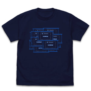 『アニメ『俺だけレベルアップな件』』俺だけレベルアップ Tシャツ/NAVY