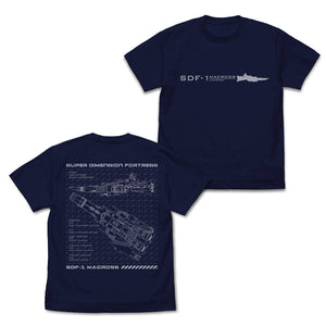 『超時空要塞マクロス 愛・おぼえていますか』SDF-1 マクロス Tシャツ