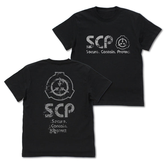 『SCP財団』ヴィンテージロゴ Tシャツ