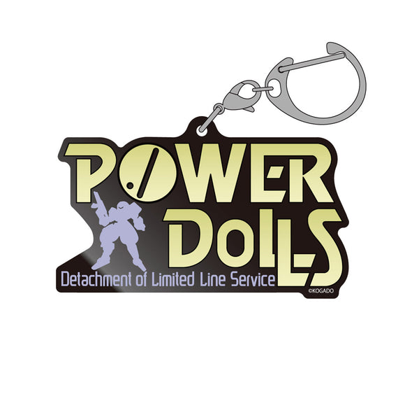 『POWER DoLLS』ロゴ アクリルマルチキーホルダー