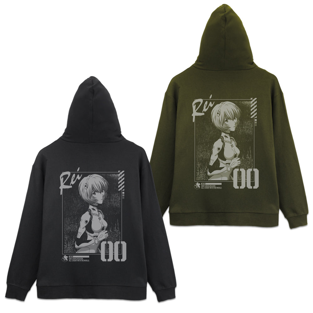 『EVANGELION』綾波レイ ジップパーカー モス M