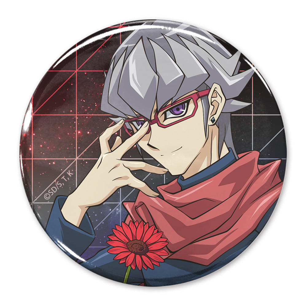 『遊☆戯☆王ARC-V』描き下ろし 赤馬零児 65mm缶バッジ 一輪のゆらめきVer.