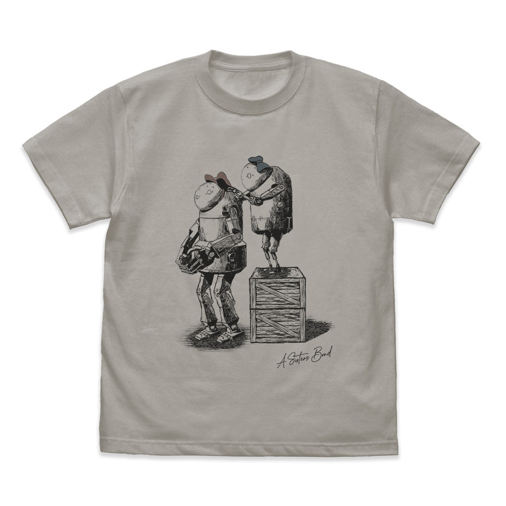 『NieR:Automata Ver1.1a』機械生命体 Tシャツ ライトグレー L